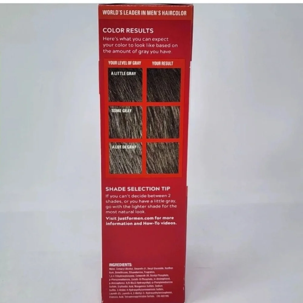 Just For Men Easy Comb-In Hair Color #A-30 Light-Medium Brown Lot Of 2.